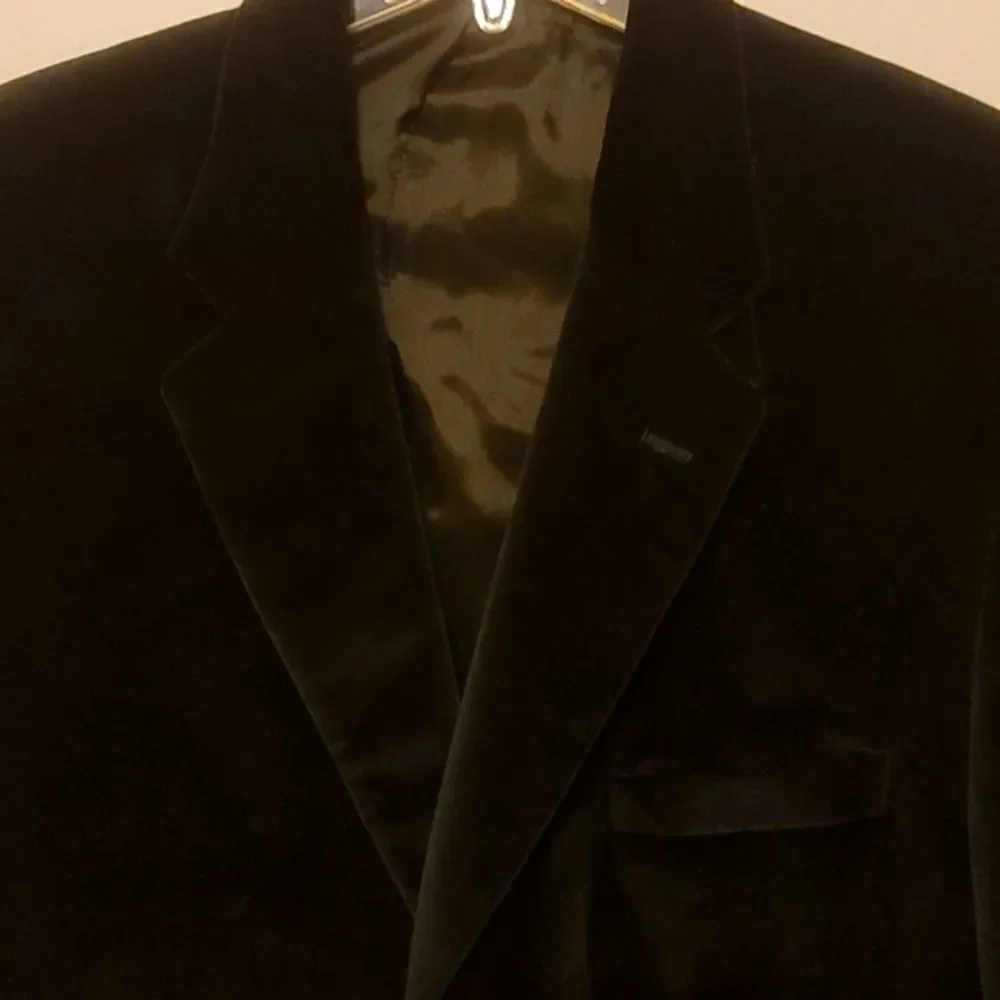 ‎John bartlett velvet blazer size 46r